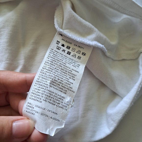 Puma | White & black stripes with horse crest men's short sleeved - Picture 10 of 10